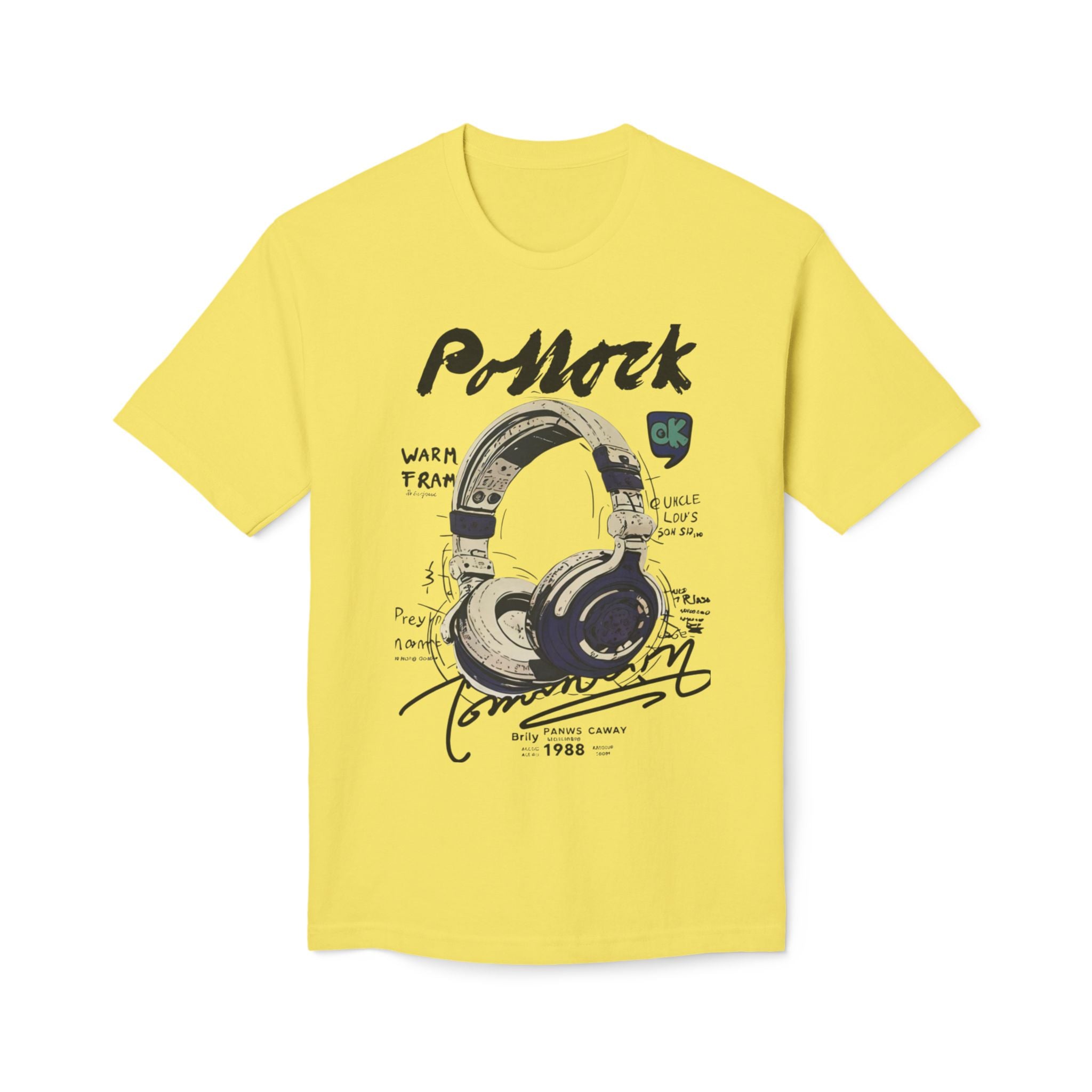 Pollock T-Shirt — Retro Music Tee