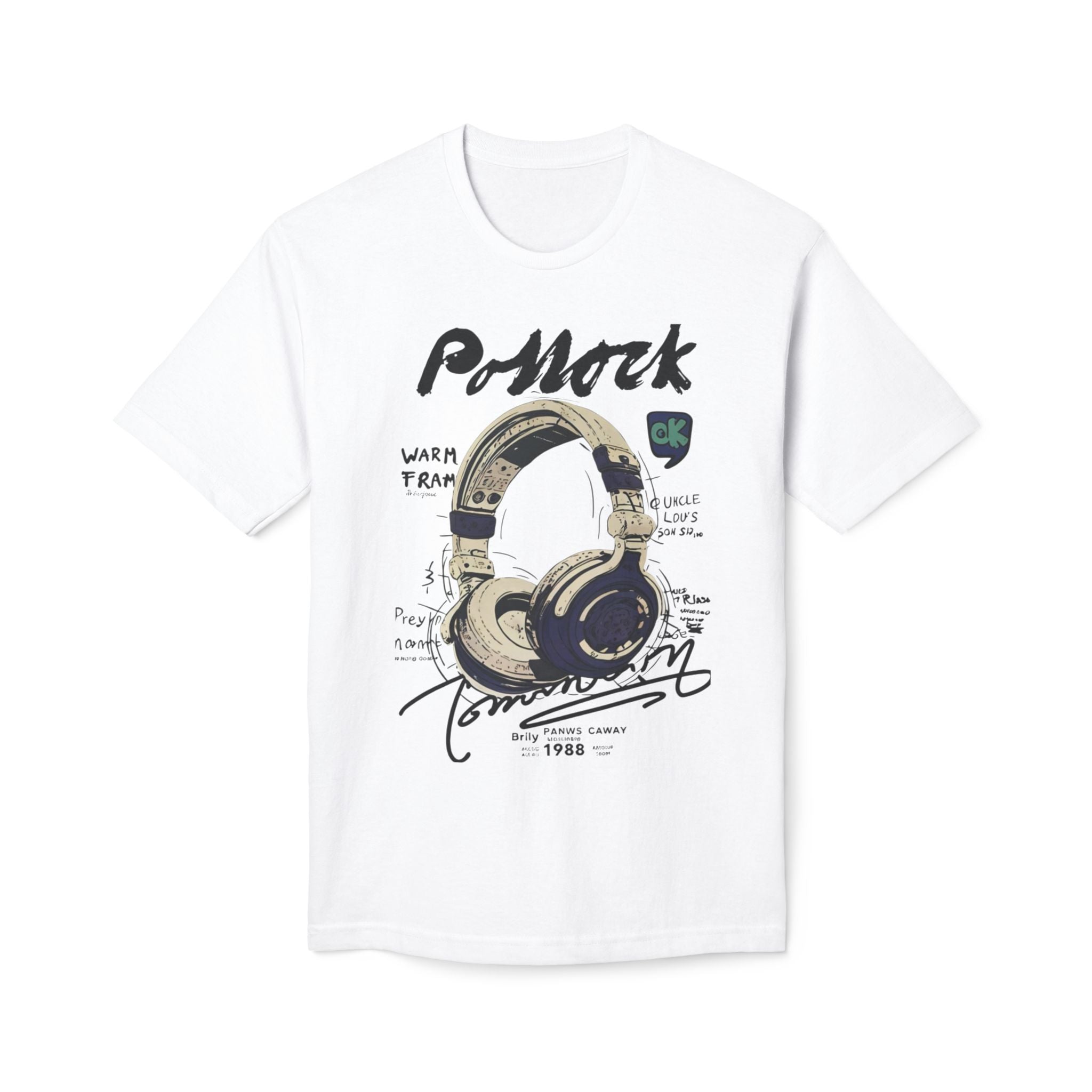 Pollock T-Shirt — Retro Music Tee
