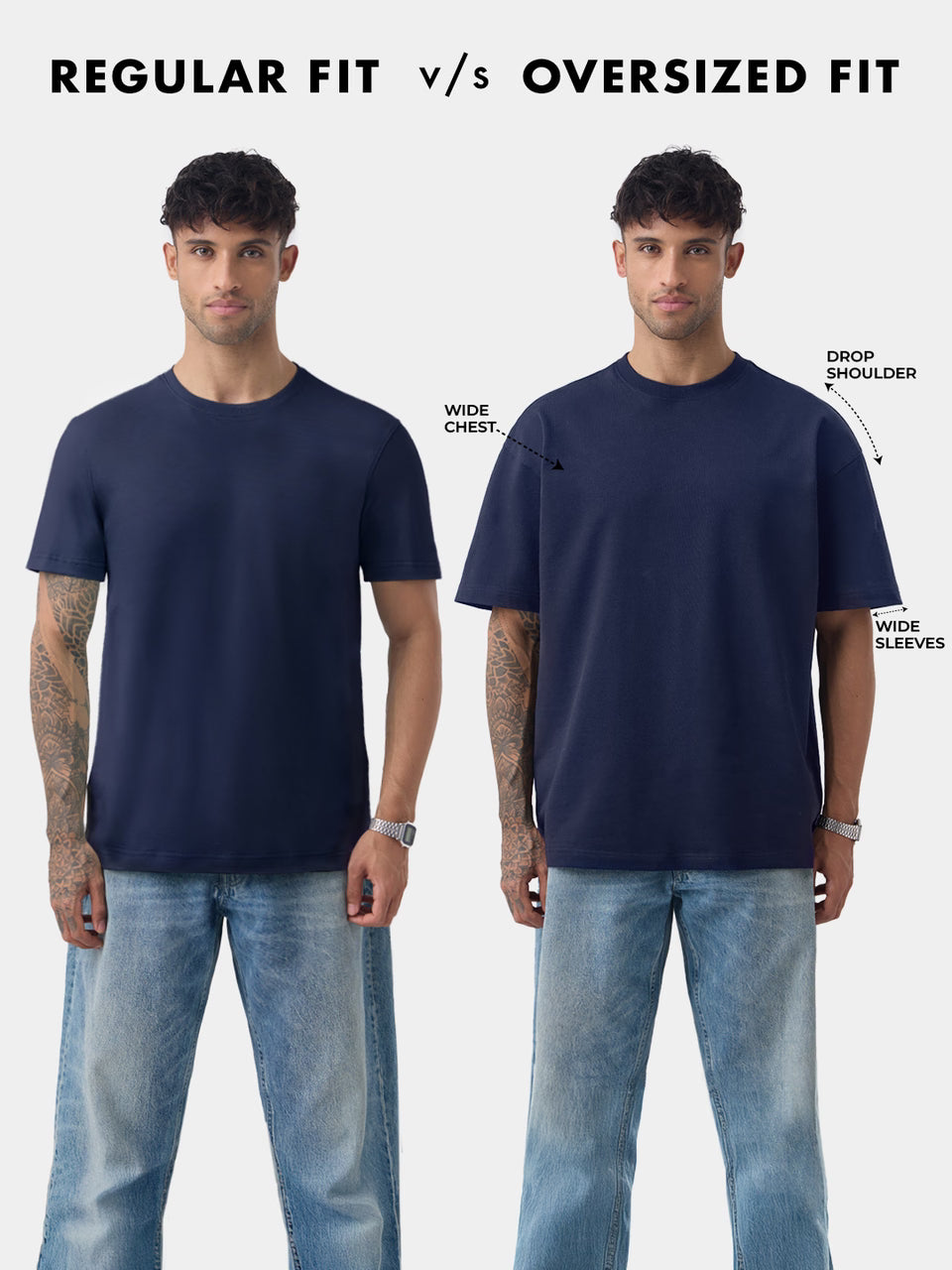 Night Warrior Oversized Graphic T-Shirt