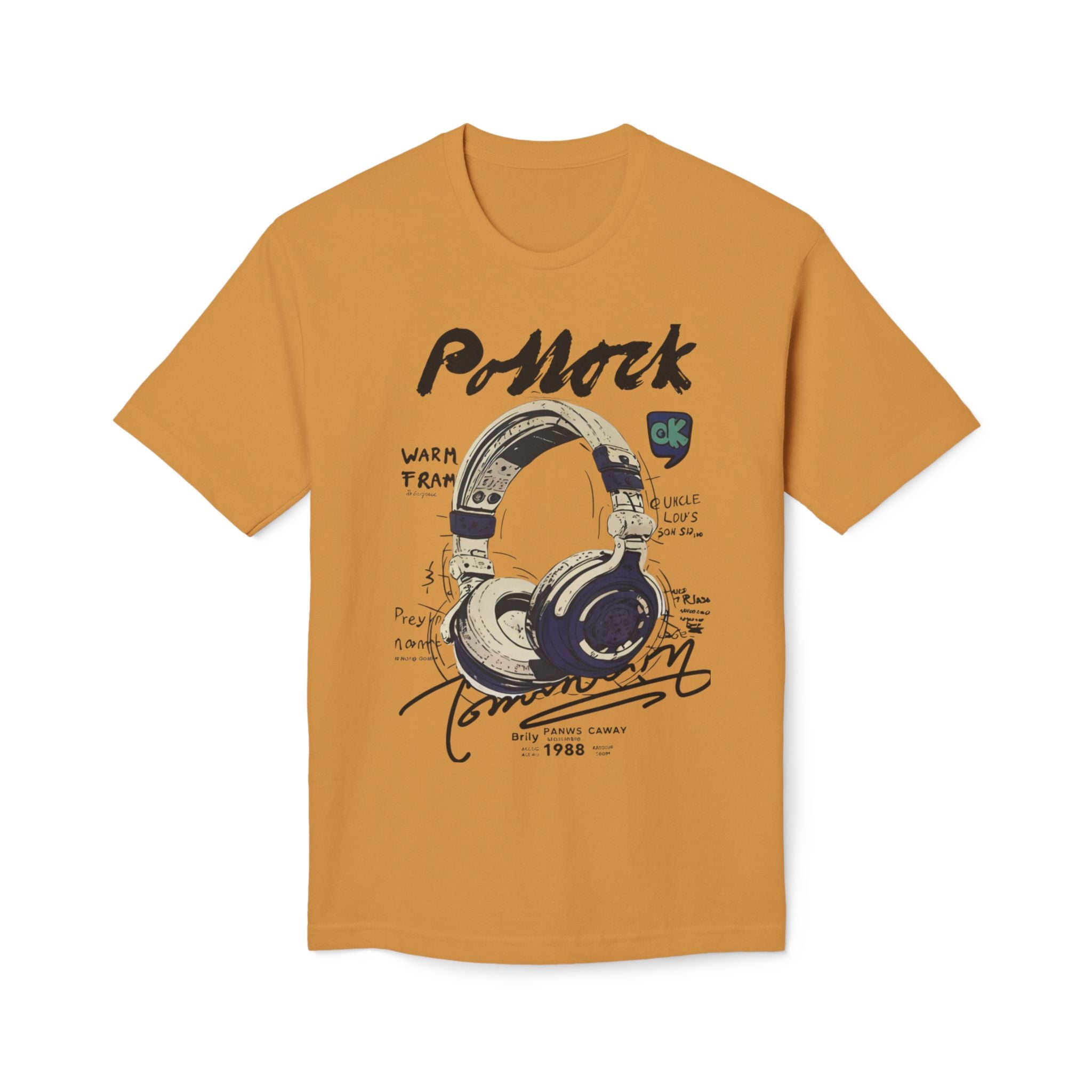 Pollock T-Shirt — Retro Music Tee
