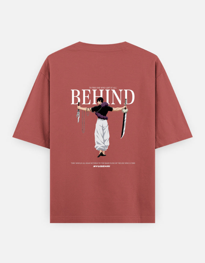 Behind Oversized Classic T-Shirt