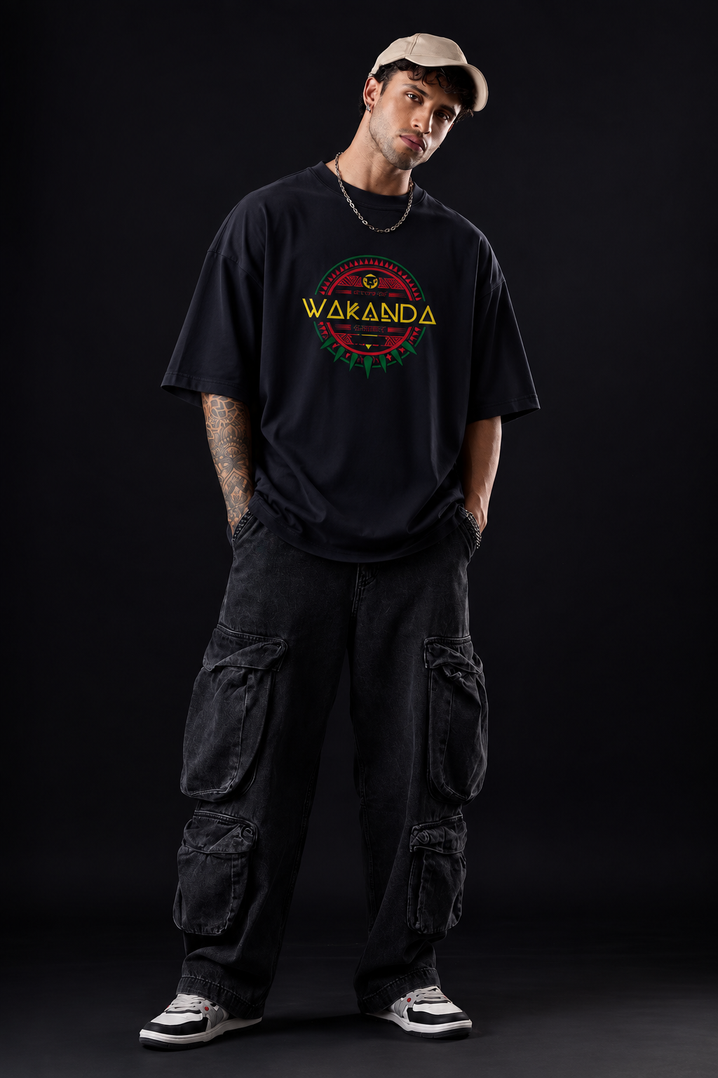 Wakanda Oversized T-Shirt