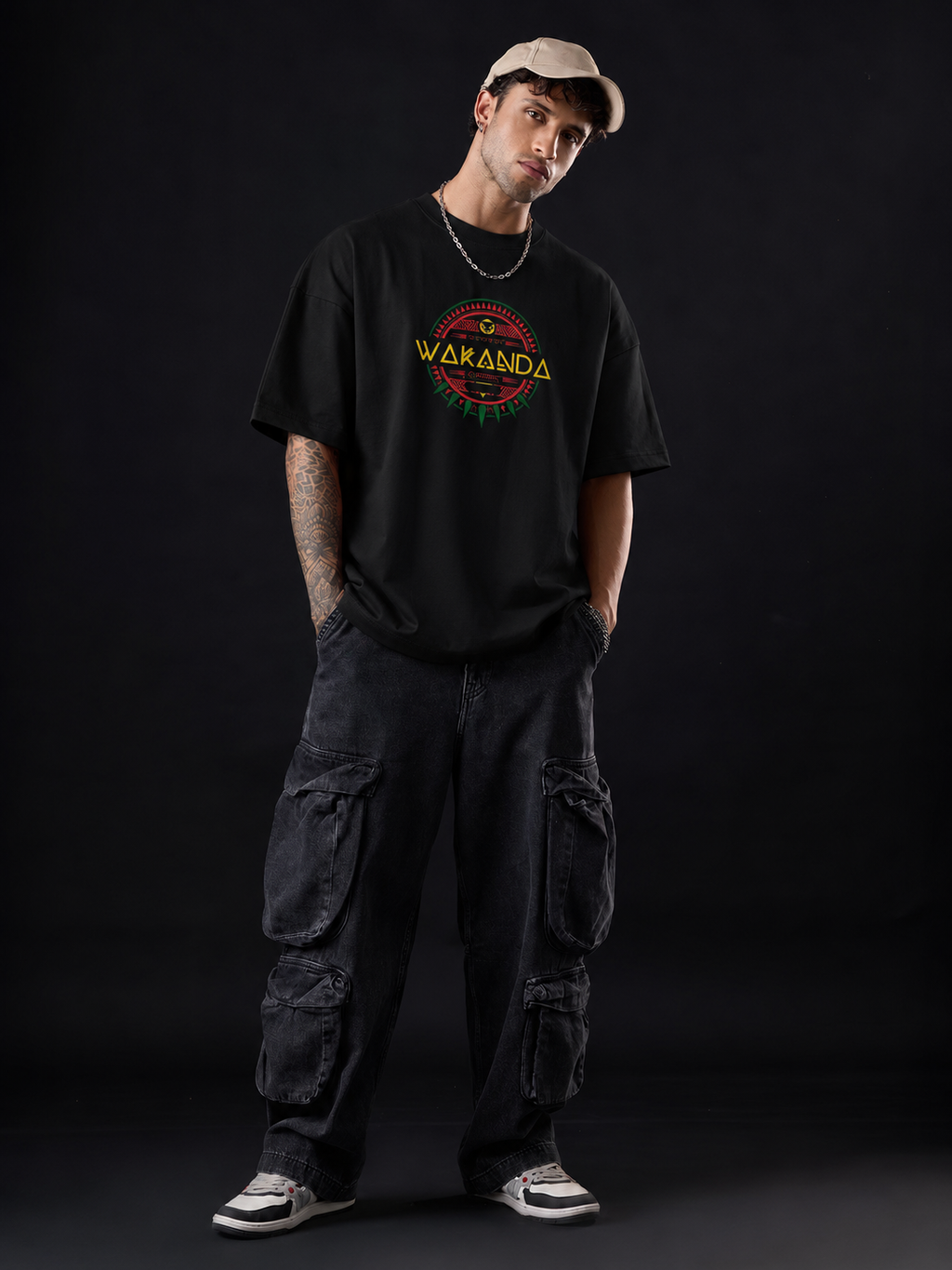 Wakanda Oversized T-Shirt