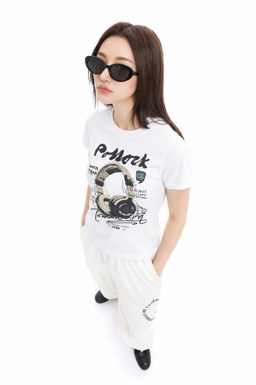 Pollock T-Shirt — Retro Music Tee