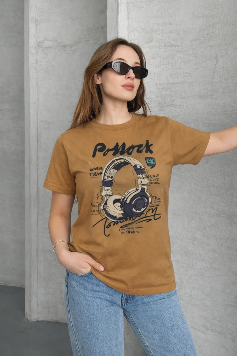 Pollock T-Shirt — Retro Music Tee