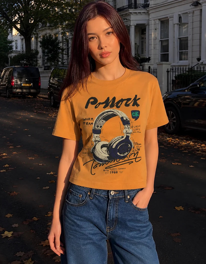 Pollock T-Shirt — Retro Music Tee