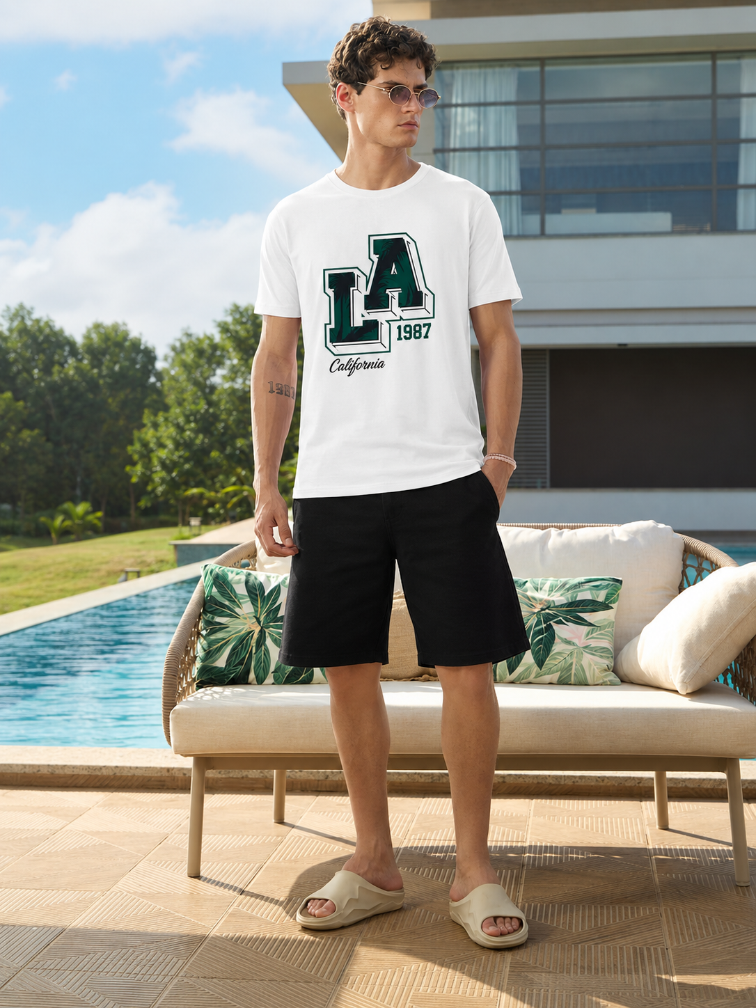 LA CaliforniaTee — 1987 Sunset Los Angeles T‑Shirt