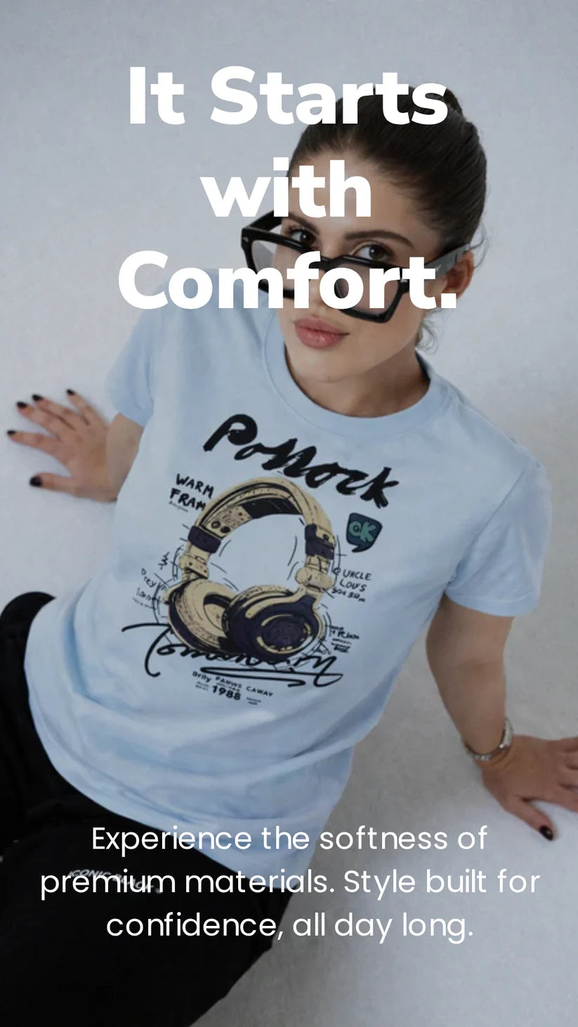 Pollock T-Shirt — Retro Music Tee