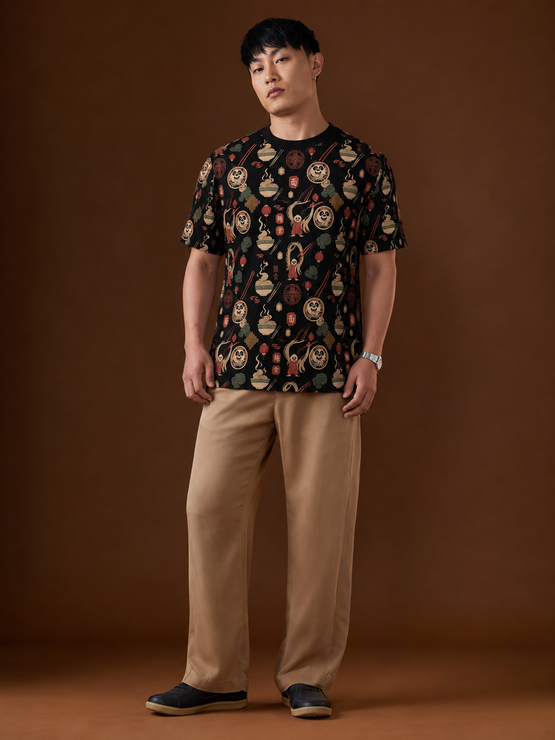 Panda All-Over Print T-Shirt