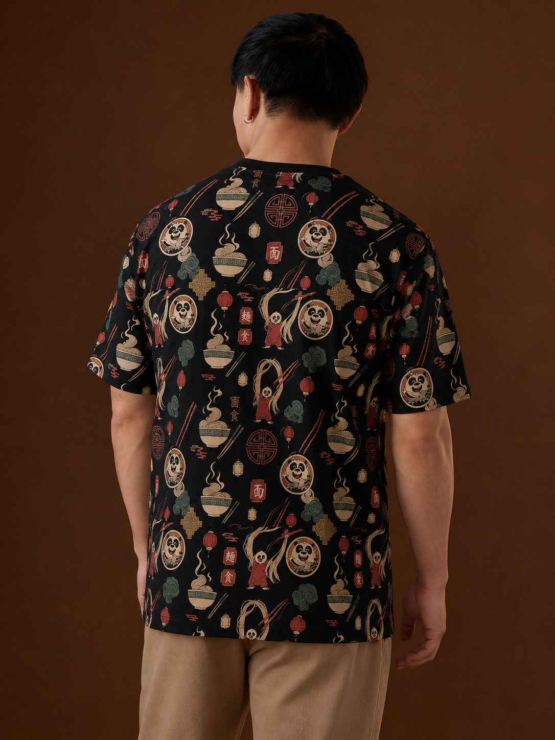 Panda All-Over Print T-Shirt