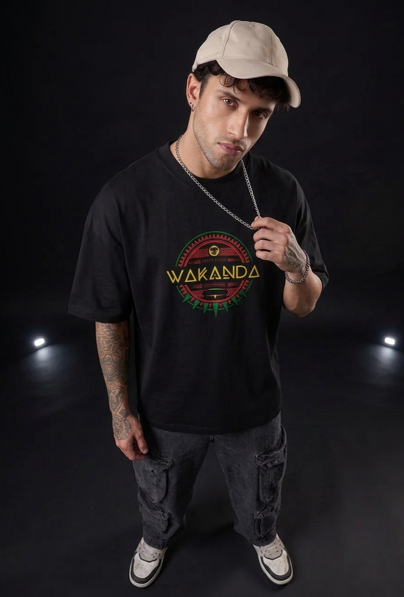 Wakanda Oversized T-Shirt