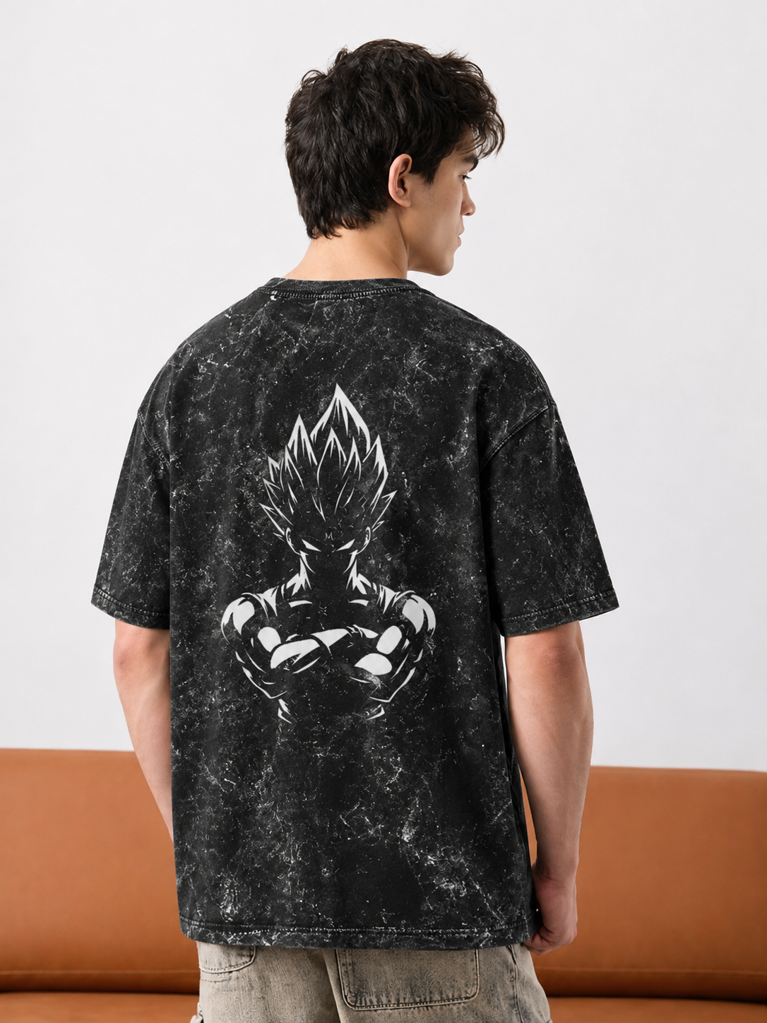 Epic Vegata: Acid Washed Oversized Tee